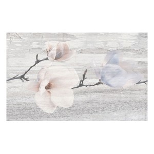 Decor Pastel Magnolia Light Grey 25x40