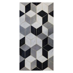 Плитка 60x120 Reverso Black HL Decor