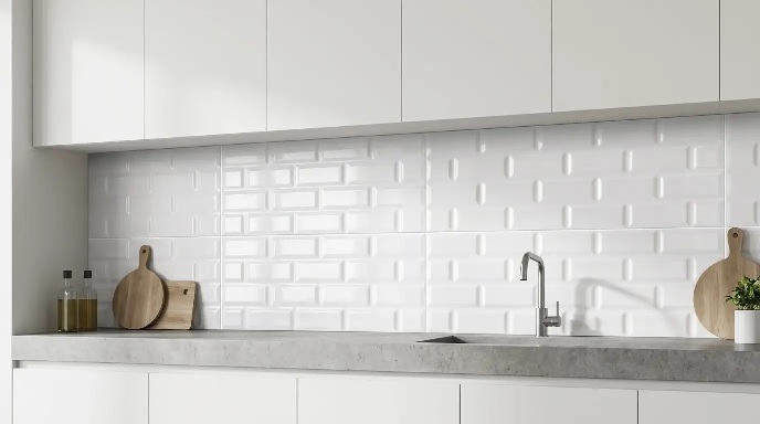 Faianța 30x60 Sena Super White Glossy - imagine 2